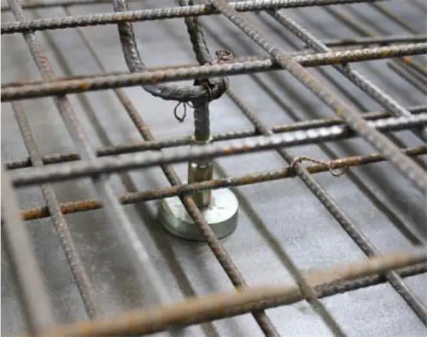 application of Magnetic thread disc for precast concrete industry