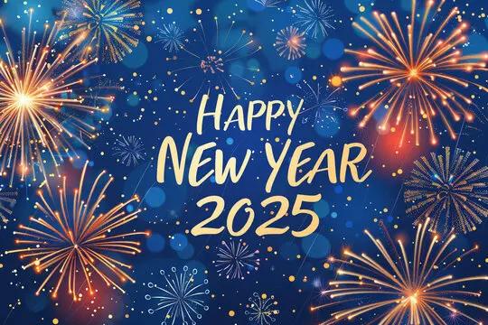 QCM Magnet New Year's Day Holiday Notice