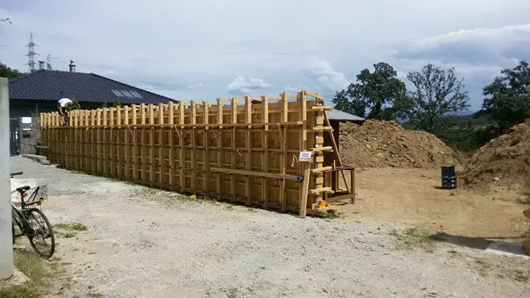 What to use for concrete shuttering?