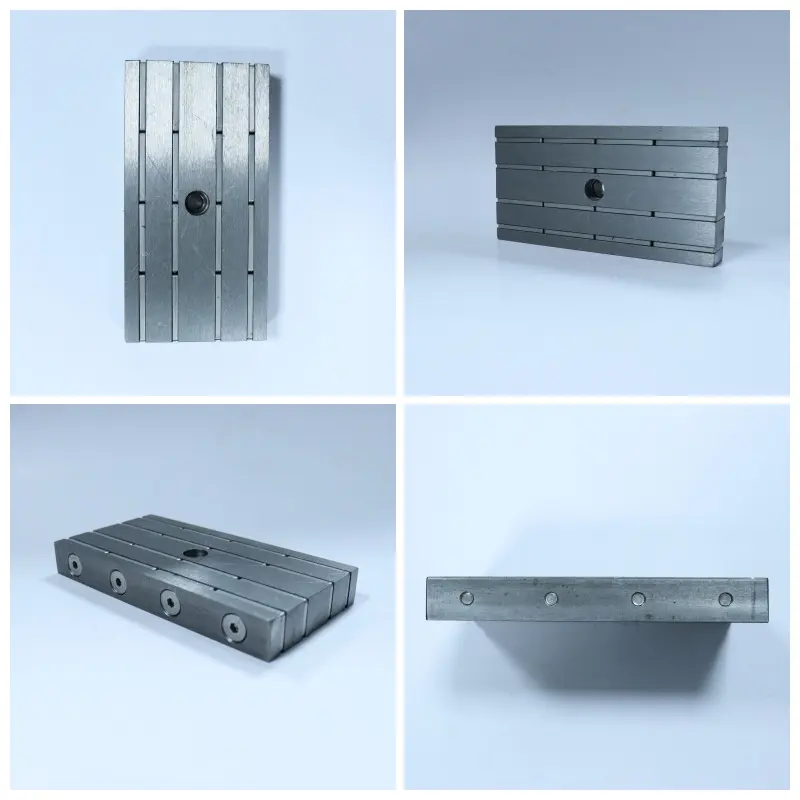 The magnetic array used by shuttering magnet