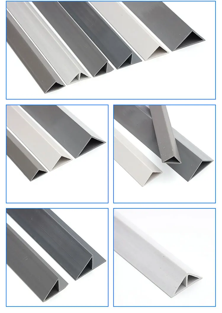 PVC triangle chamfered strip