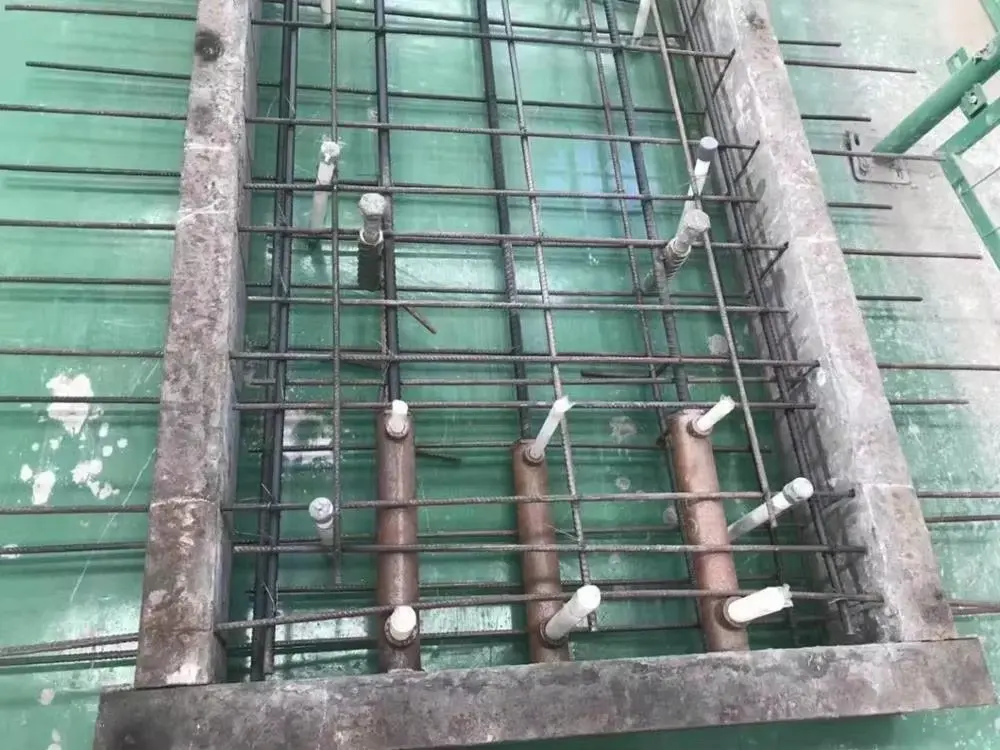 Application of grouting sleeve