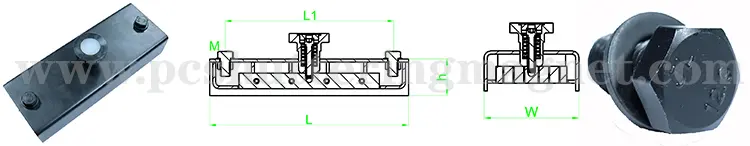 2100Kg precast concrete shuttering magnet1p3