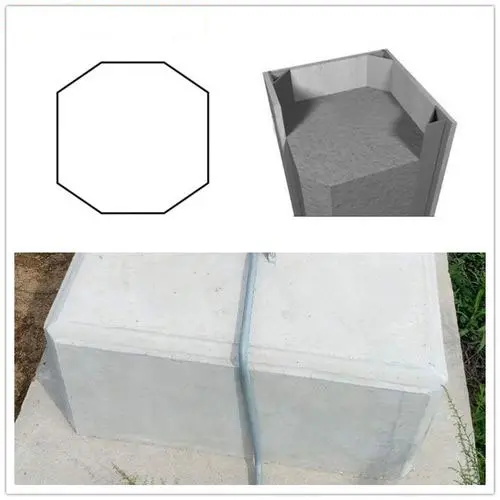 Magnetic Concrete Chamfering Strip Application Effect