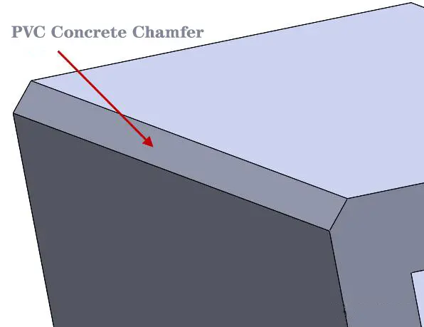 PVC Concrete Chamfer for concrete edge treatment