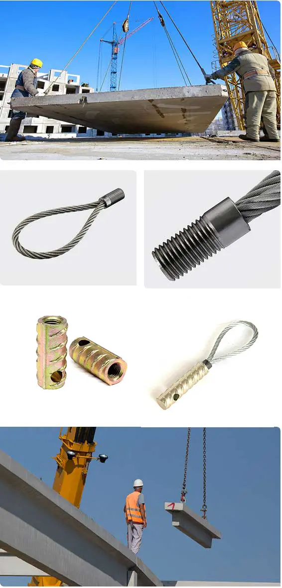 Wire Rope Thread Lifting Loop Application