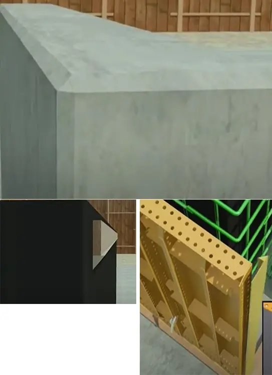 Application of magnetic chamfer strips.jpg