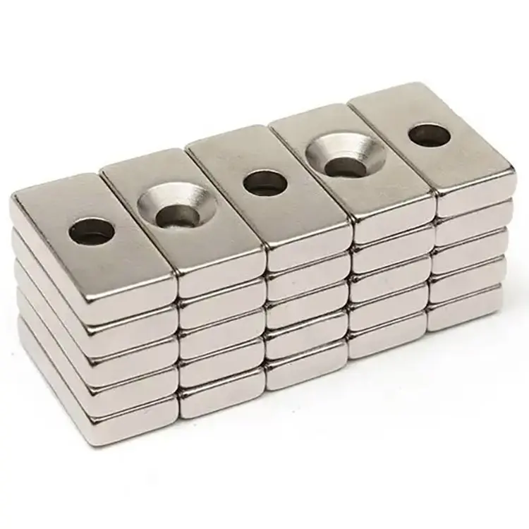 High-Performance Rare Earth Magnet Permanent Block Magnet N52 Industry Neodymium Magnet_d (2)