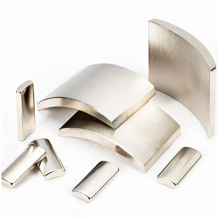 Permanent Rare Earth NdFeB Ni Coating Motor Custom  Magnet for Industrial