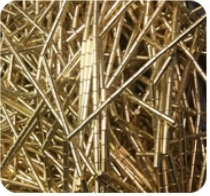 Magnet plated surface golden yellow