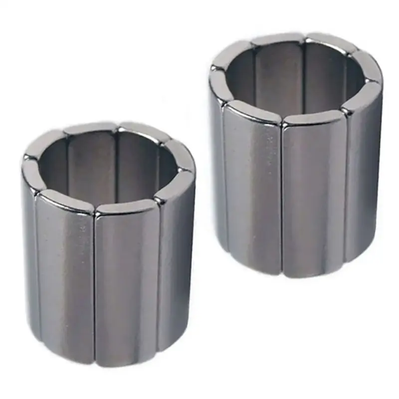 First of all, the production material of the magnetic ring is generally ferrite magnetic material. They ( (5).jpg