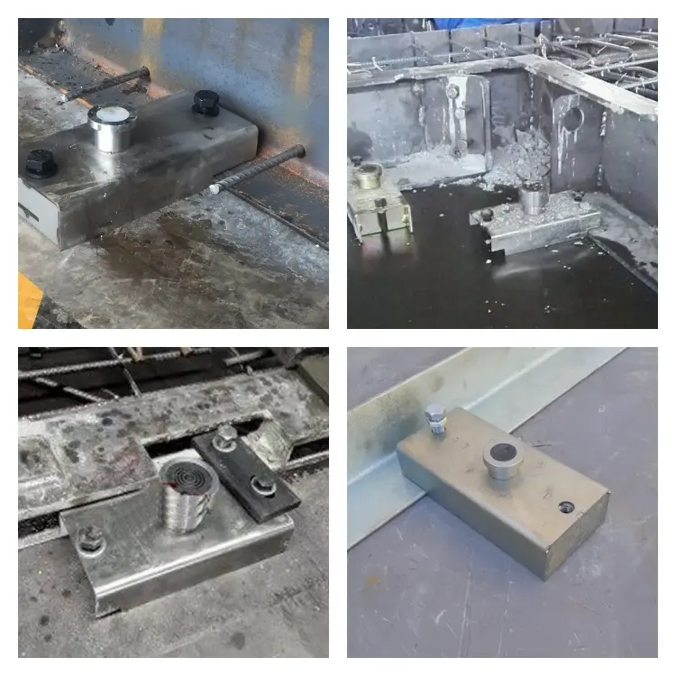 QCM-450 steel stepping precast concrete shuttering magnet application scenarios