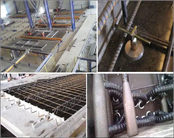 Inserted socked fixing magnets Application