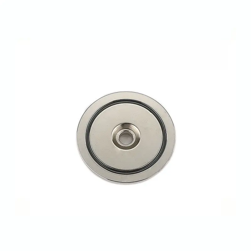 Strong Neodymium Threaded Cup Pot Magnets For Fastening Purposes Available For Sale