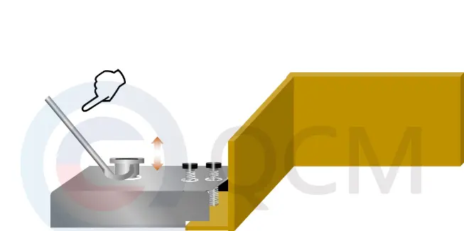 Shuttering magnet for prefabricated building components