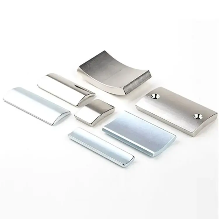 N52 Custom Company Nickel Treatment Strong Permanent Arc Neodymium NdFeB Magnet