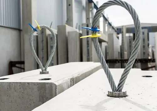 application of wire rope lifting loops for precast concrete.jpg
