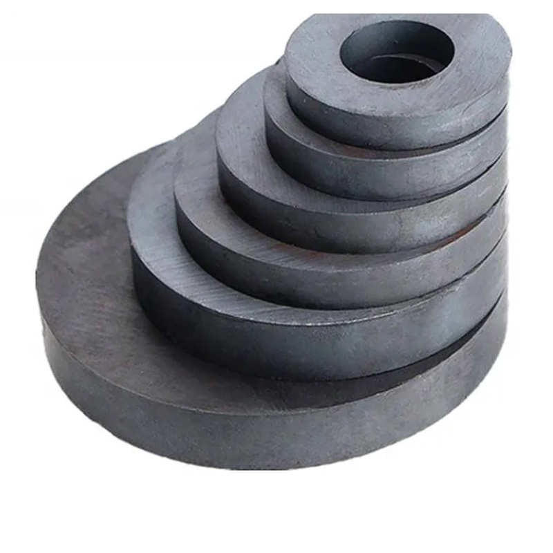 Professional China Manufacture Low Price Y35 Y40 Permanent Subwoofer Motor Magnet Big Ring Ferrite Speaker Magnet