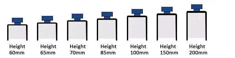U60 Magnetic Formwork System can be divided into several models according to height