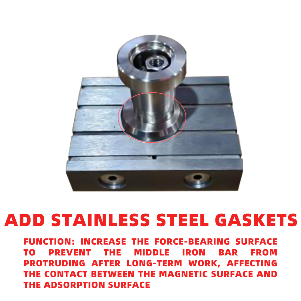 A stainless steel pad is added between the switch and the magnetic block..JPG