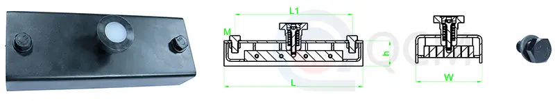 shuttering magnet for concrete formwork