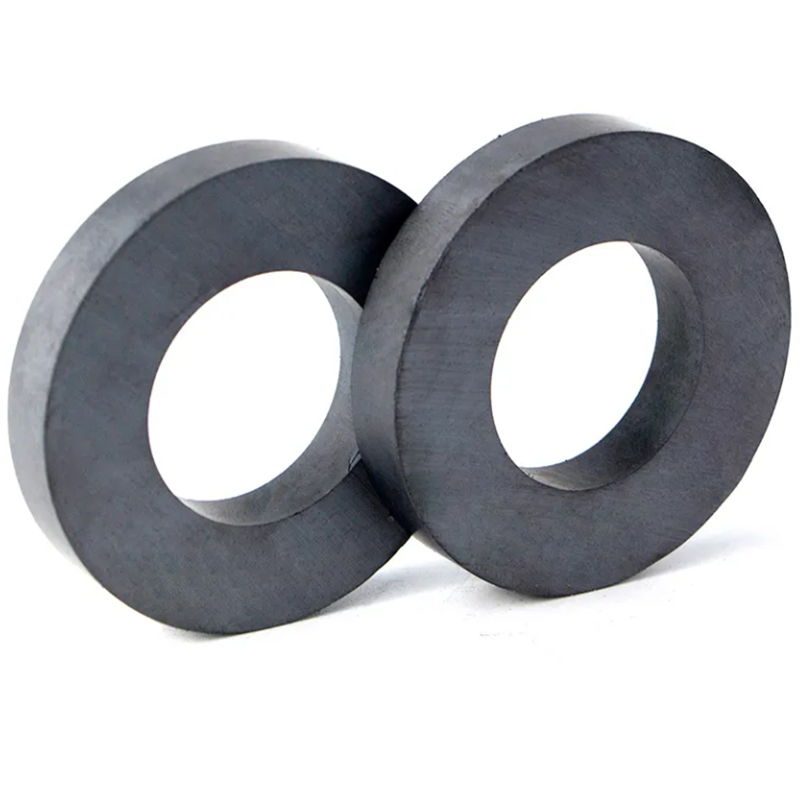 Professional China Manufacture Low Price Y35 Y40 Permanent Subwoofer Motor Magnet Big Ring Ferrite Speaker Magnet