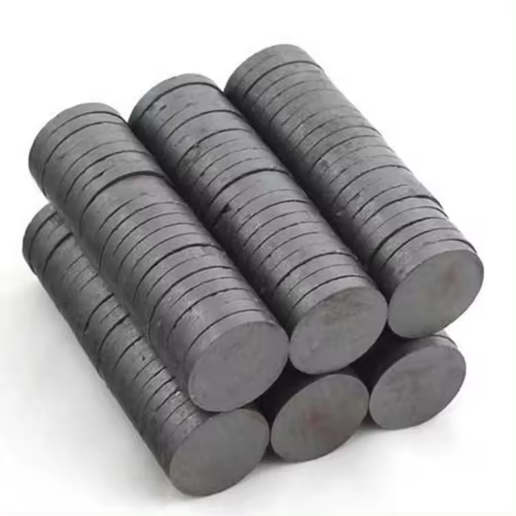 cheap price high quality isotropic disc ferrite ceramic magnet