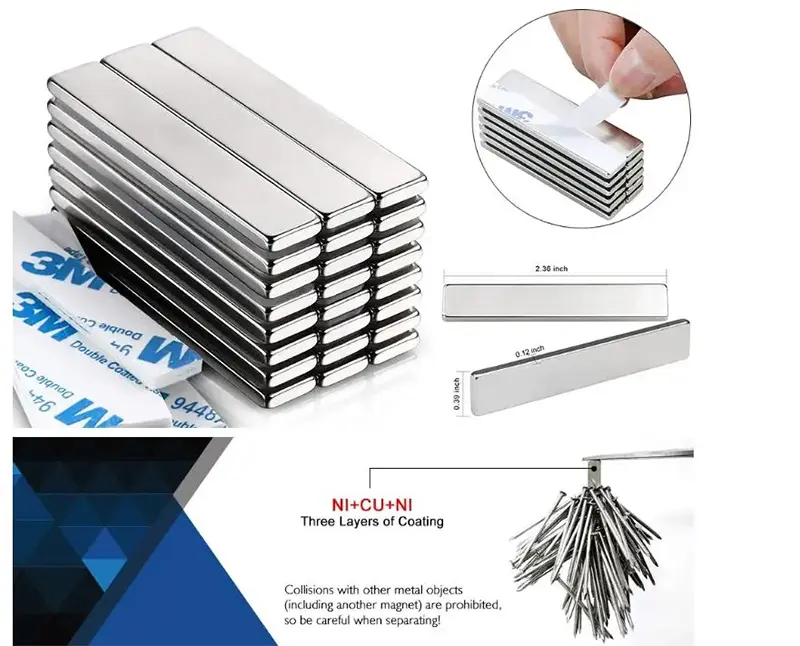 Neodymium Rectangular Block Magnets